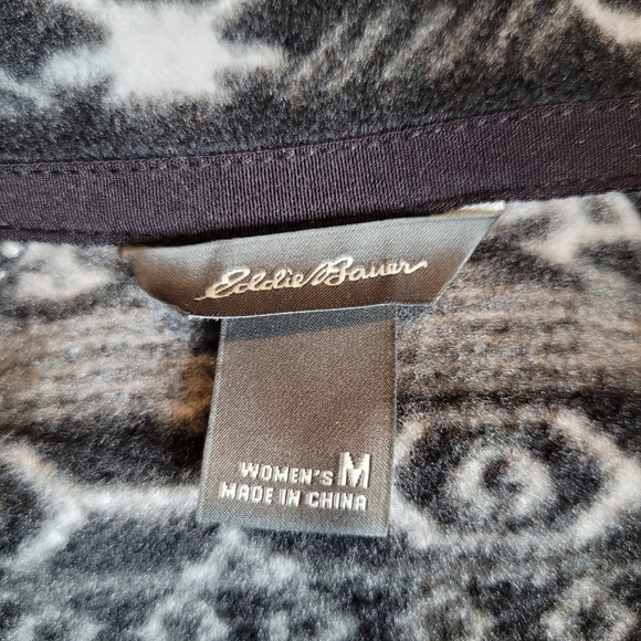 Eddie Bauer Women's Ultra Soft Fleece 1/4 Zip Long Sleeve Pullover - Size M - Picture 7 of 8